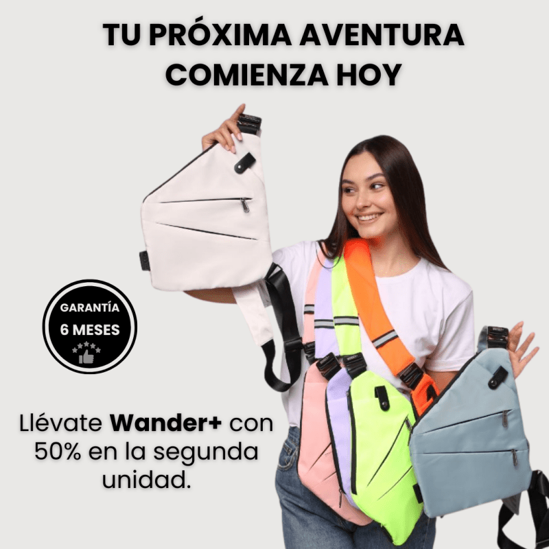 Bolso de Viaje Antirrobo WANDER+™ - Wander Chile